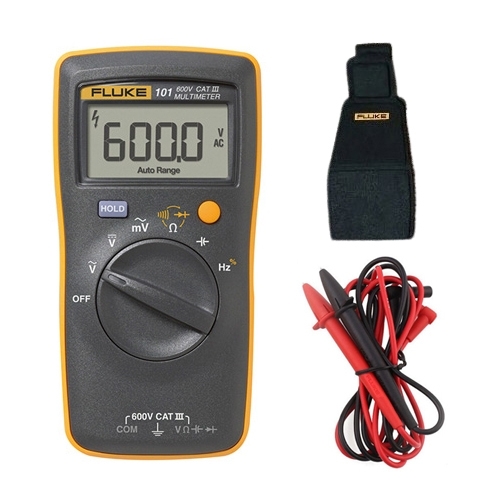플루크 소형 디지털 테스터 FLUKE-101 KIT (자석스트랩 포함)