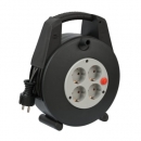 브레넨스툴 베리오라인 박스형 4구 케이블릴 (5M/10M/15M) 블랙/블루