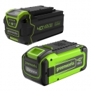 그린웍스 40V 충전 리튬 이온 배터리 시리즈