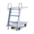 오성마이더스 이동식 대차 사다리 MAX25