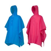 제비표우의 다회용우의 판초형 EVA (블루/핑크)