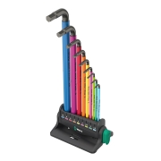 WERA 멀티컬러 육각 렌치세트 05133165001 (10pcs)