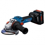 보쉬 브러쉬리스 125mm 충전그라인더 GWS18V-15S (18V/8.0Ah) 2팩세트