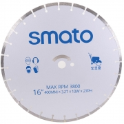 스마토 도로용/벽면용 마른날 (410mm (16")*3.2T*10W)