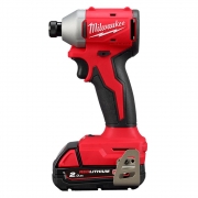 밀워키 브러쉬리스 충전임팩트드라이버 M18 BLIDR-202C (18V/2.0Ah 2팩세트)