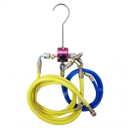 타스코 싱글 매니폴드게이지 패키지 TA123B-11P (압력게이지X, 진공게이지X)